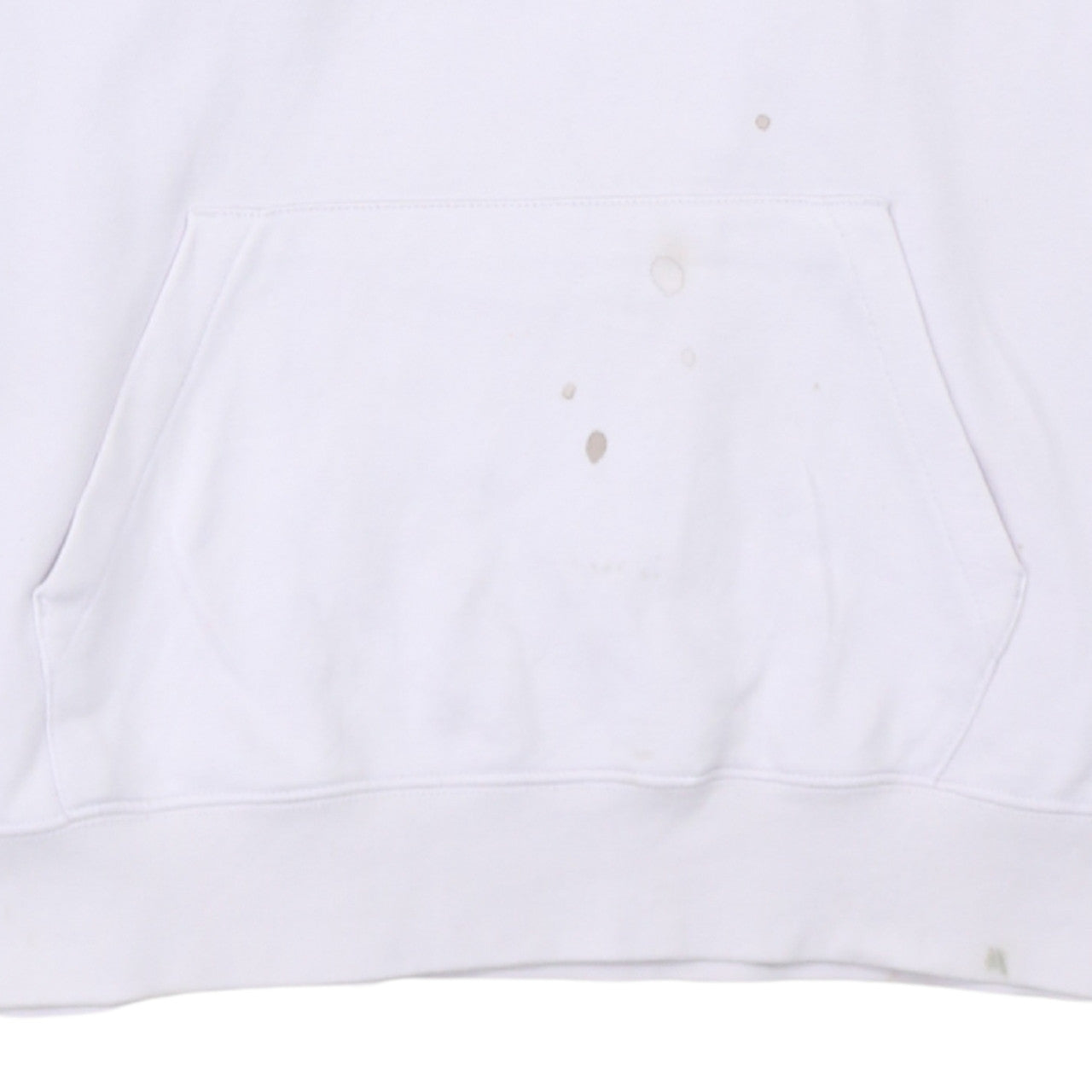 Womens UK Size M Nike White Pullover Hoodie