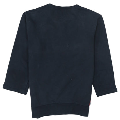 Womens UK Size XS ellesse Black Pullover Sweatshirt