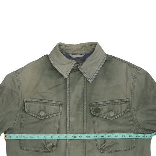 Mens UK Size S Timberland Green Military Jacket