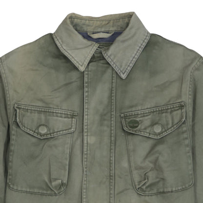 Mens UK Size S Timberland Green Military Jacket