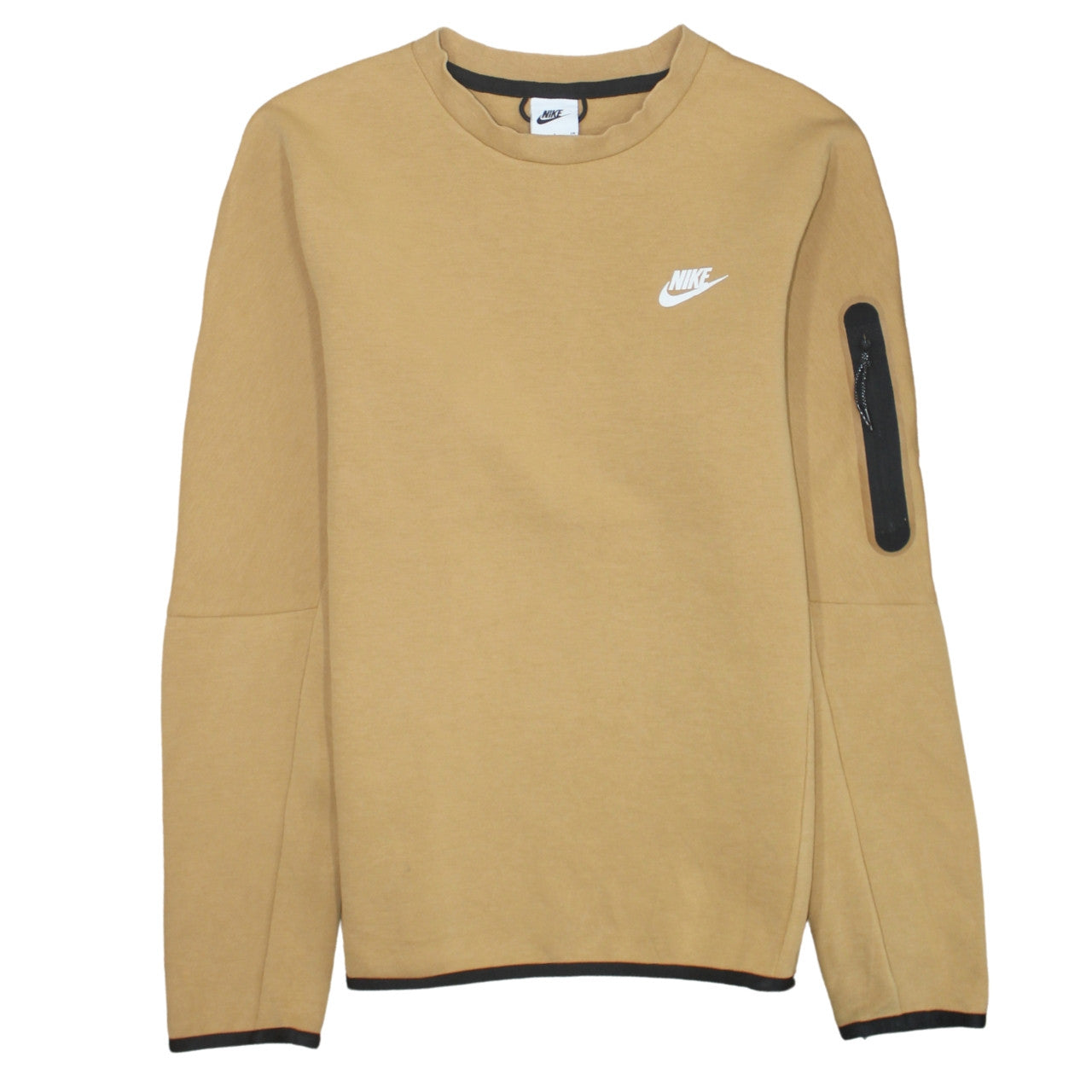 Mens UK Size S Nike Beige Pullover Sweatshirt