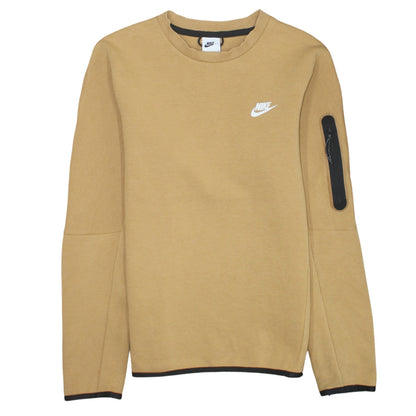 Mens UK Size S Nike Beige Pullover Sweatshirt