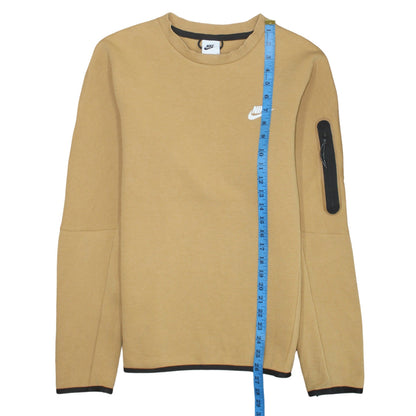 Mens UK Size S Nike Beige Pullover Sweatshirt