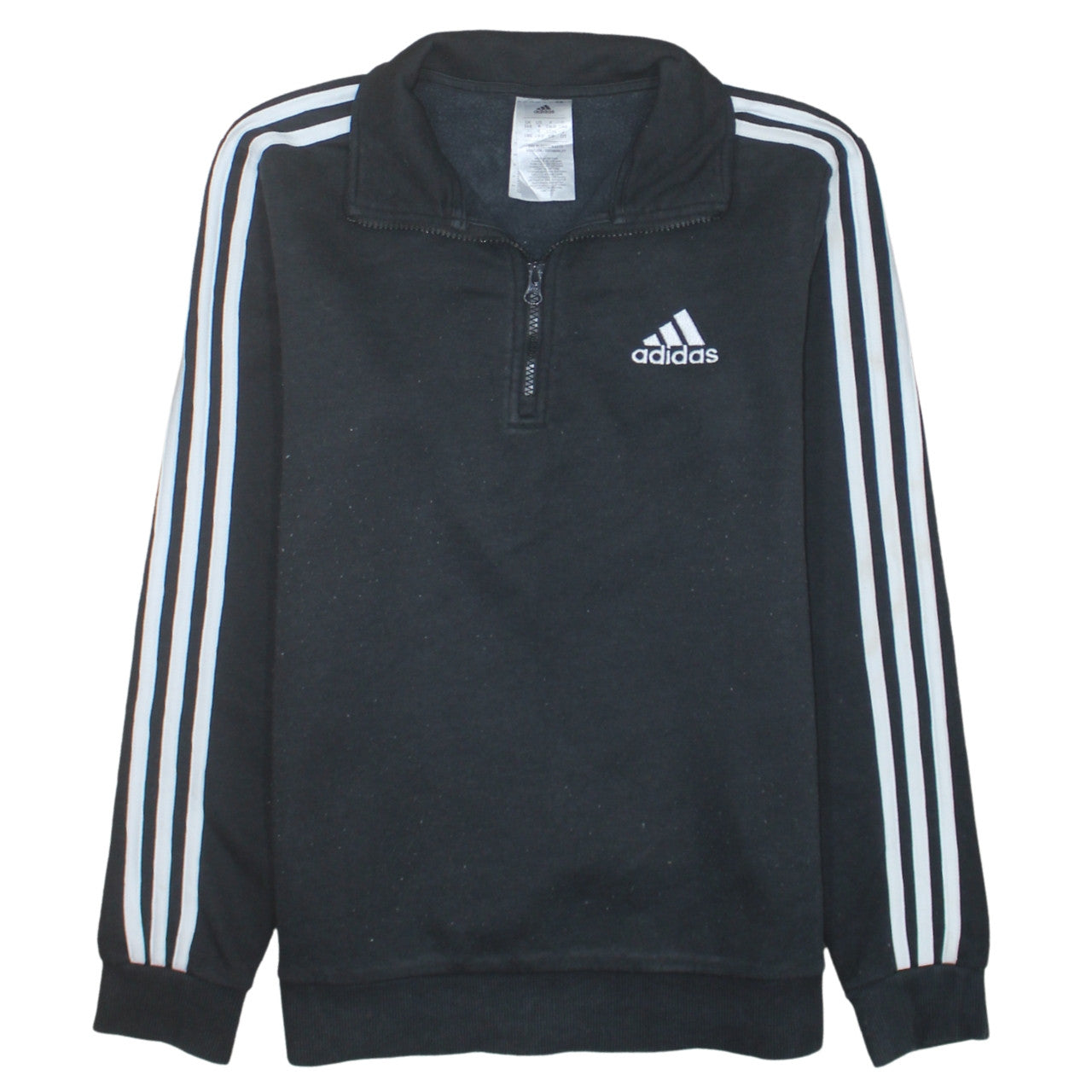 Womens UK Size S adidas Black Pullover Sweatshirt