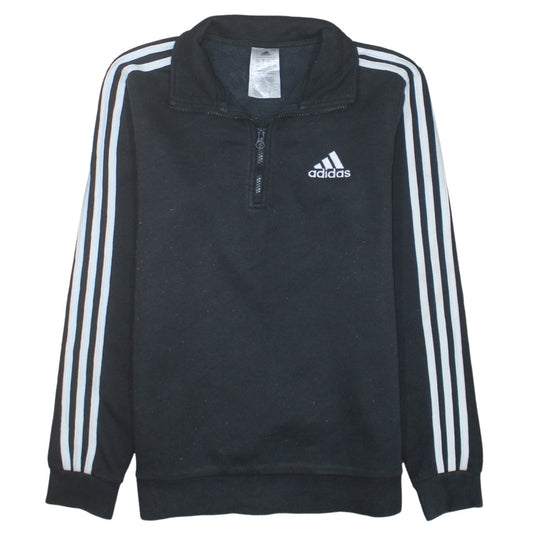 Womens UK Size S adidas Black Pullover Sweatshirt