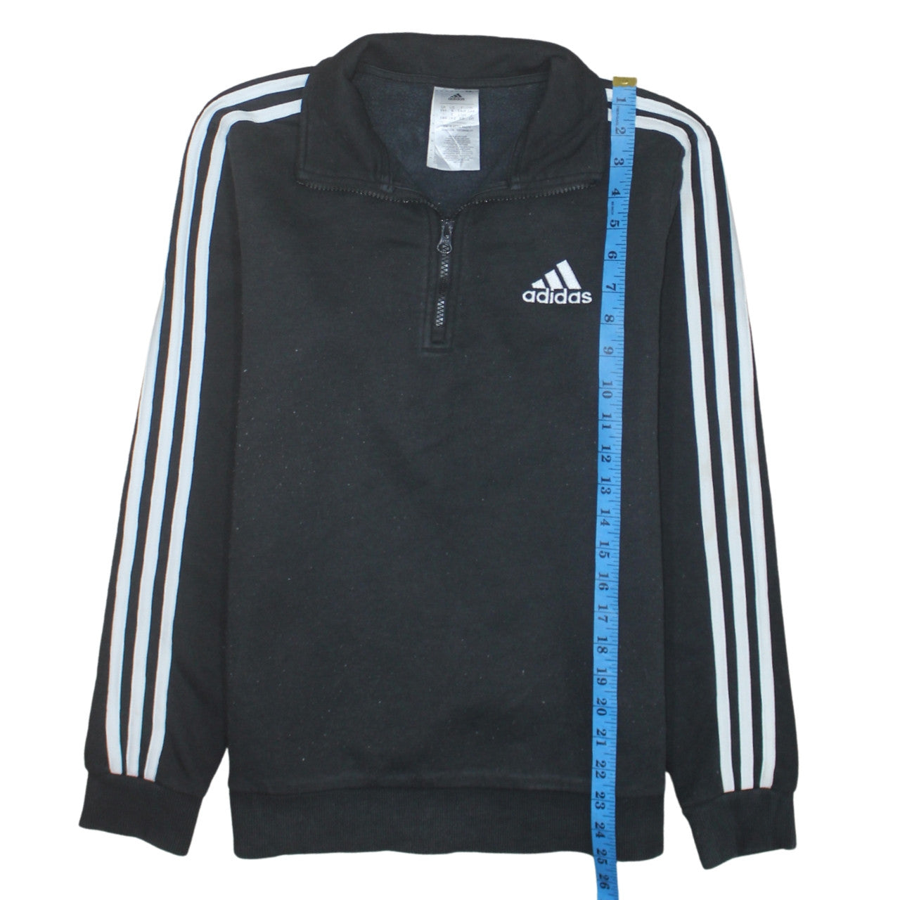 Womens UK Size S adidas Black Pullover Sweatshirt