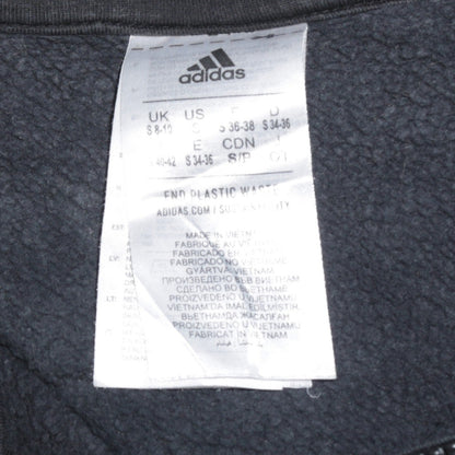 Womens UK Size S adidas Black Pullover Sweatshirt