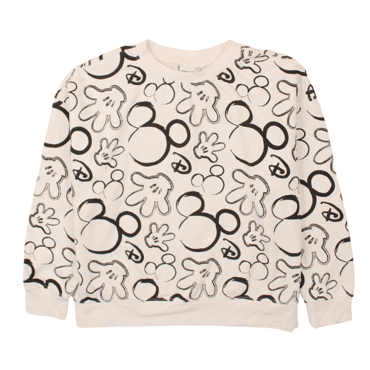Womens UK Size M Disney Beige Pullover Sweatshirt