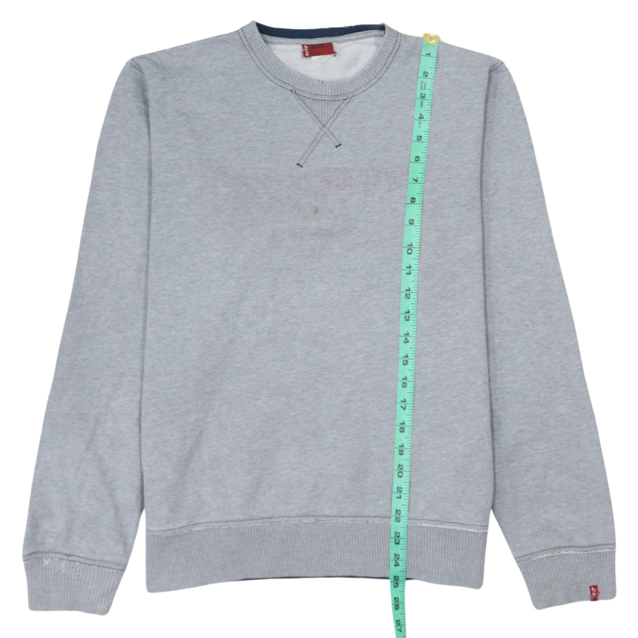 Mens UK Size M Levi's Grey Pullover Sweatshirt