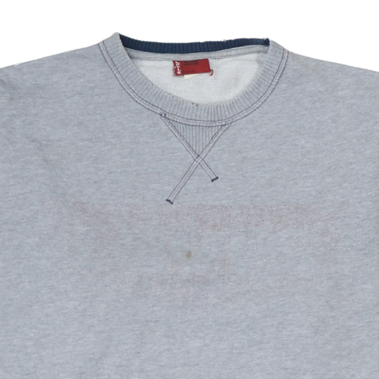Mens UK Size M Levi's Grey Pullover Sweatshirt
