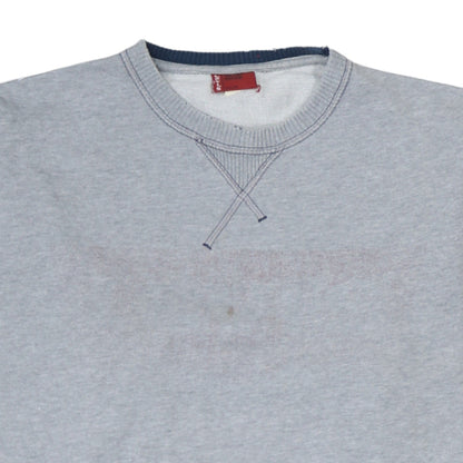 Mens UK Size M Levi's Grey Pullover Sweatshirt