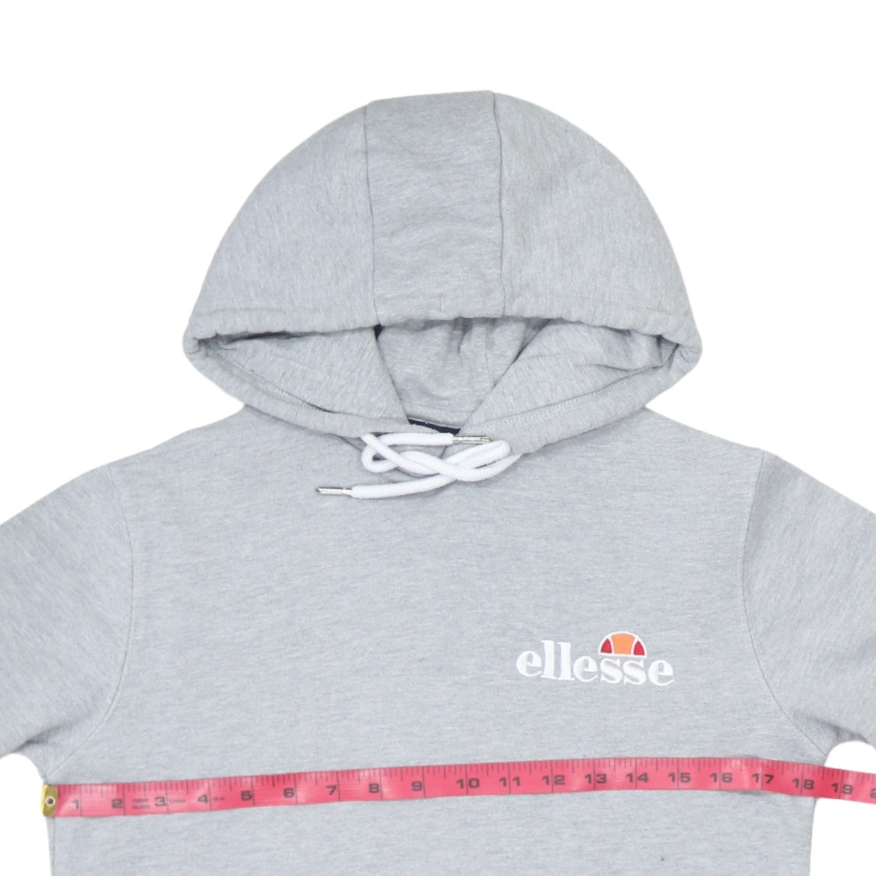 Womens UK Size 6 ellesse Grey Pullover Hoodie