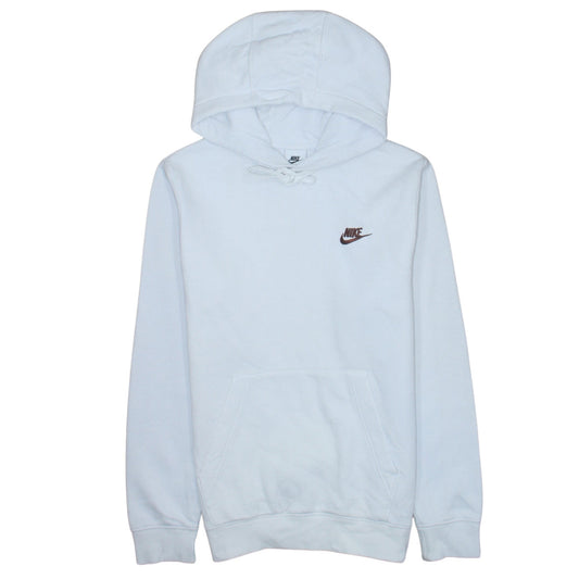 Mens UK Size XS Nike White Pullover Hoodie