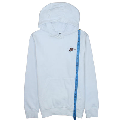 Mens UK Size XS Nike White Pullover Hoodie