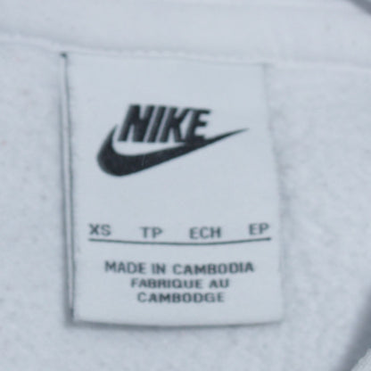 Mens UK Size XS Nike White Pullover Hoodie