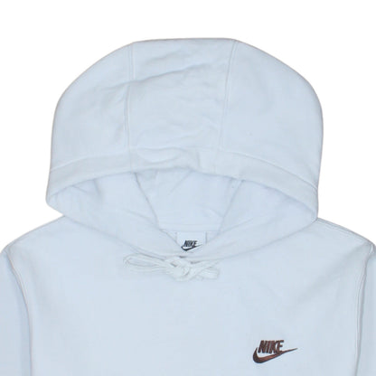 Mens UK Size XS Nike White Pullover Hoodie