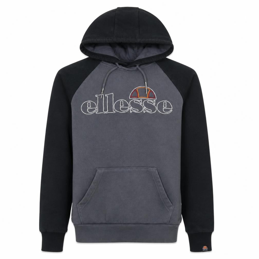 Mens UK Size XS ellesse Grey Pullover Hoodie