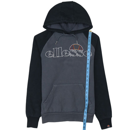 Mens UK Size XS ellesse Grey Pullover Hoodie