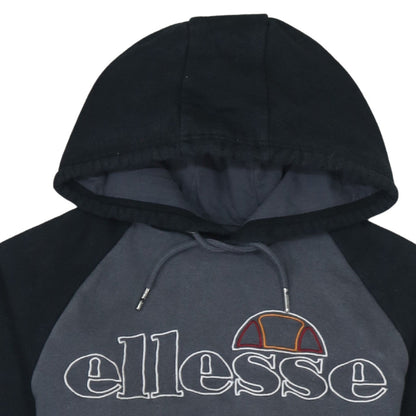 Mens UK Size XS ellesse Grey Pullover Hoodie