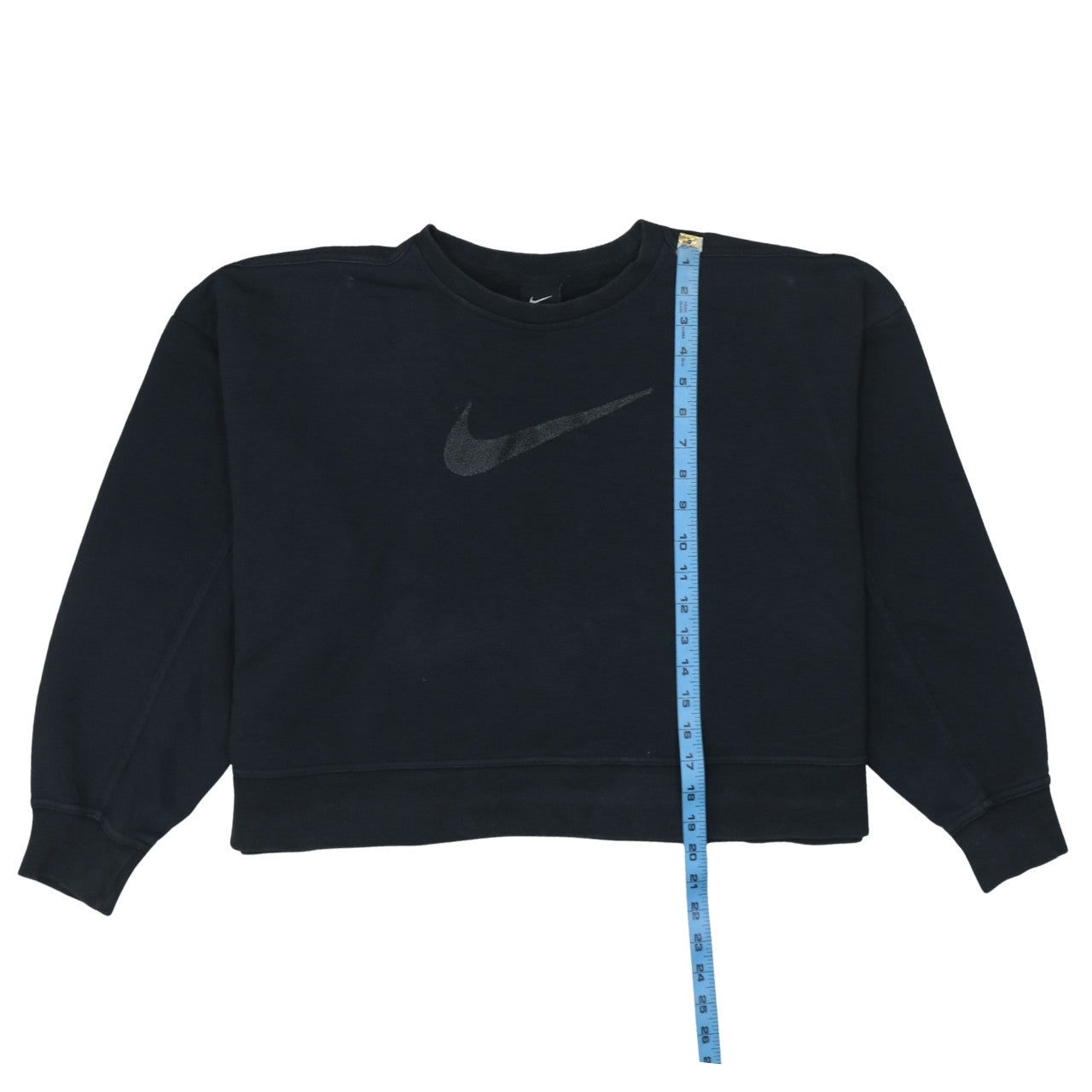 Womens UK Size L Nike Black Pullover Sweatshirt