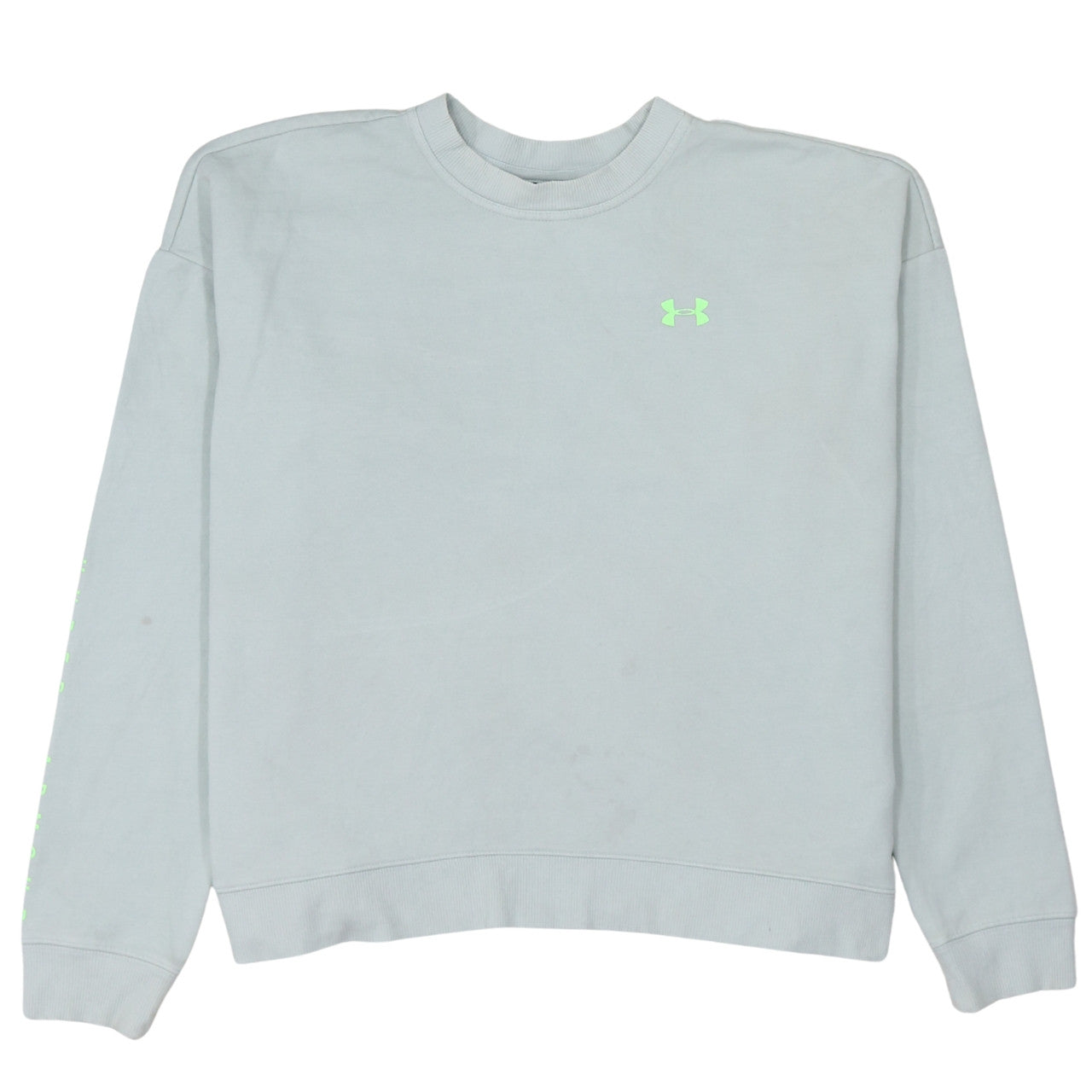 Womens UK Size M Under armour Grey Pullover Sweatshirt