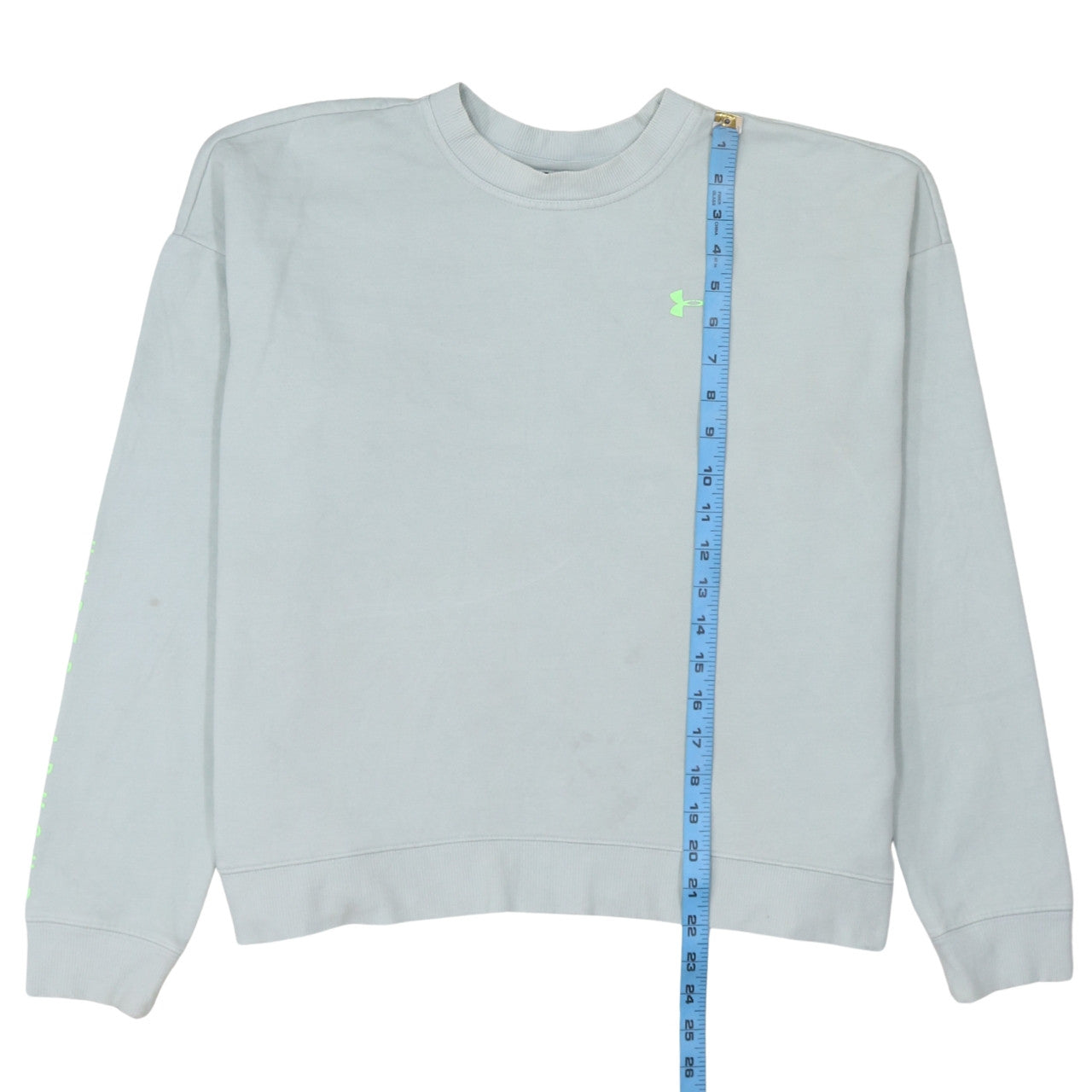 Womens UK Size M Under armour Grey Pullover Sweatshirt