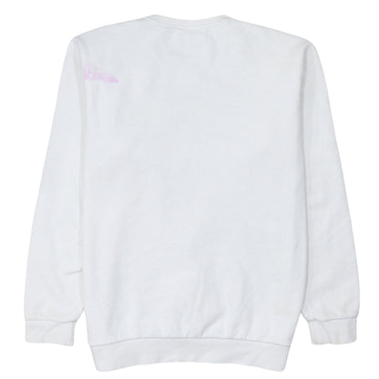 Womens UK Size XL ellesse White Pullover Sweatshirt