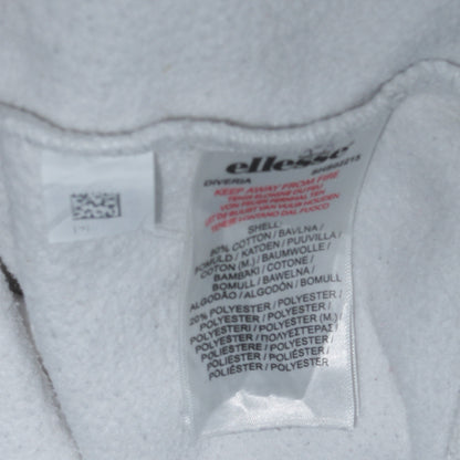 Womens UK Size XL ellesse White Pullover Sweatshirt