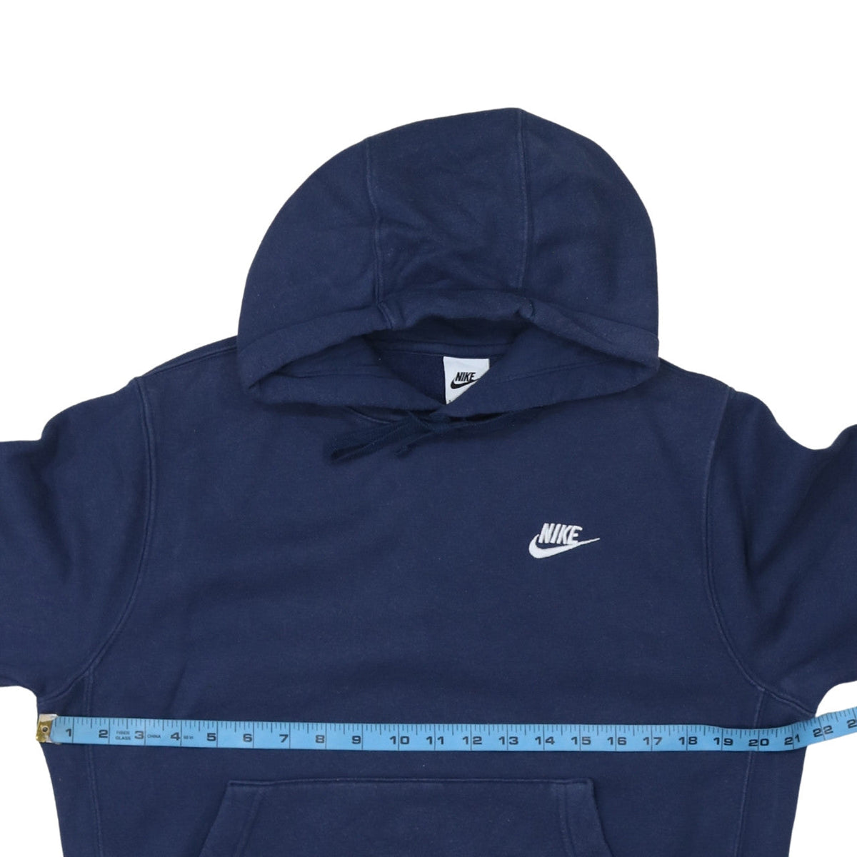 Mens UK Size S Nike Blue Pullover Hoodie