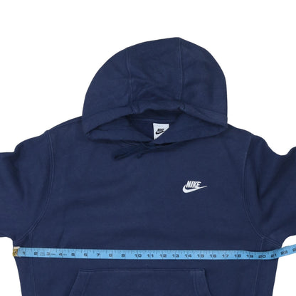 Mens UK Size S Nike Blue Pullover Hoodie
