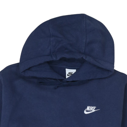 Mens UK Size S Nike Blue Pullover Hoodie