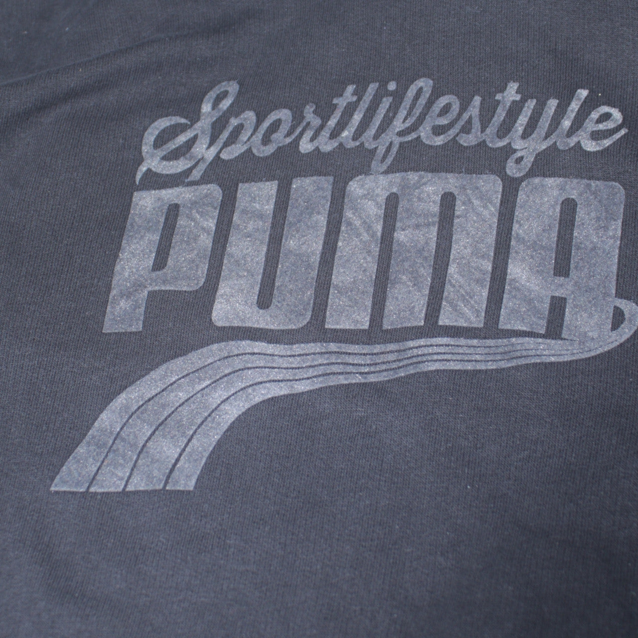 Womens UK Size 12 PUMA Black Pullover Hoodie