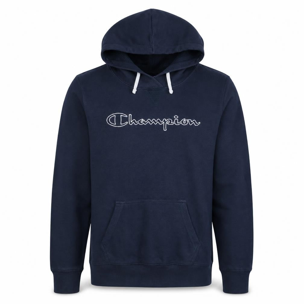 Mens UK Size M Champion Blue Pullover Hoodie