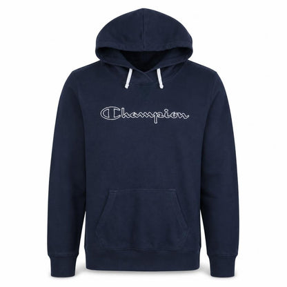 Mens UK Size M Champion Blue Pullover Hoodie