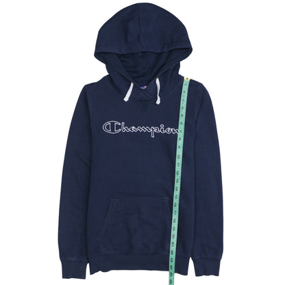 Mens UK Size M Champion Blue Pullover Hoodie