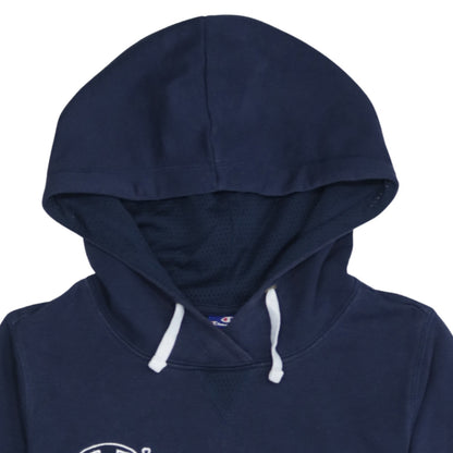 Mens UK Size M Champion Blue Pullover Hoodie