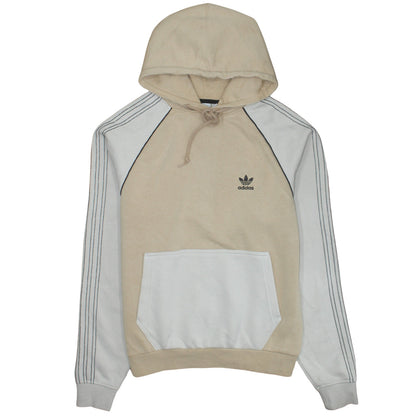 Mens UK Size S adidas Beige Pullover Hoodie