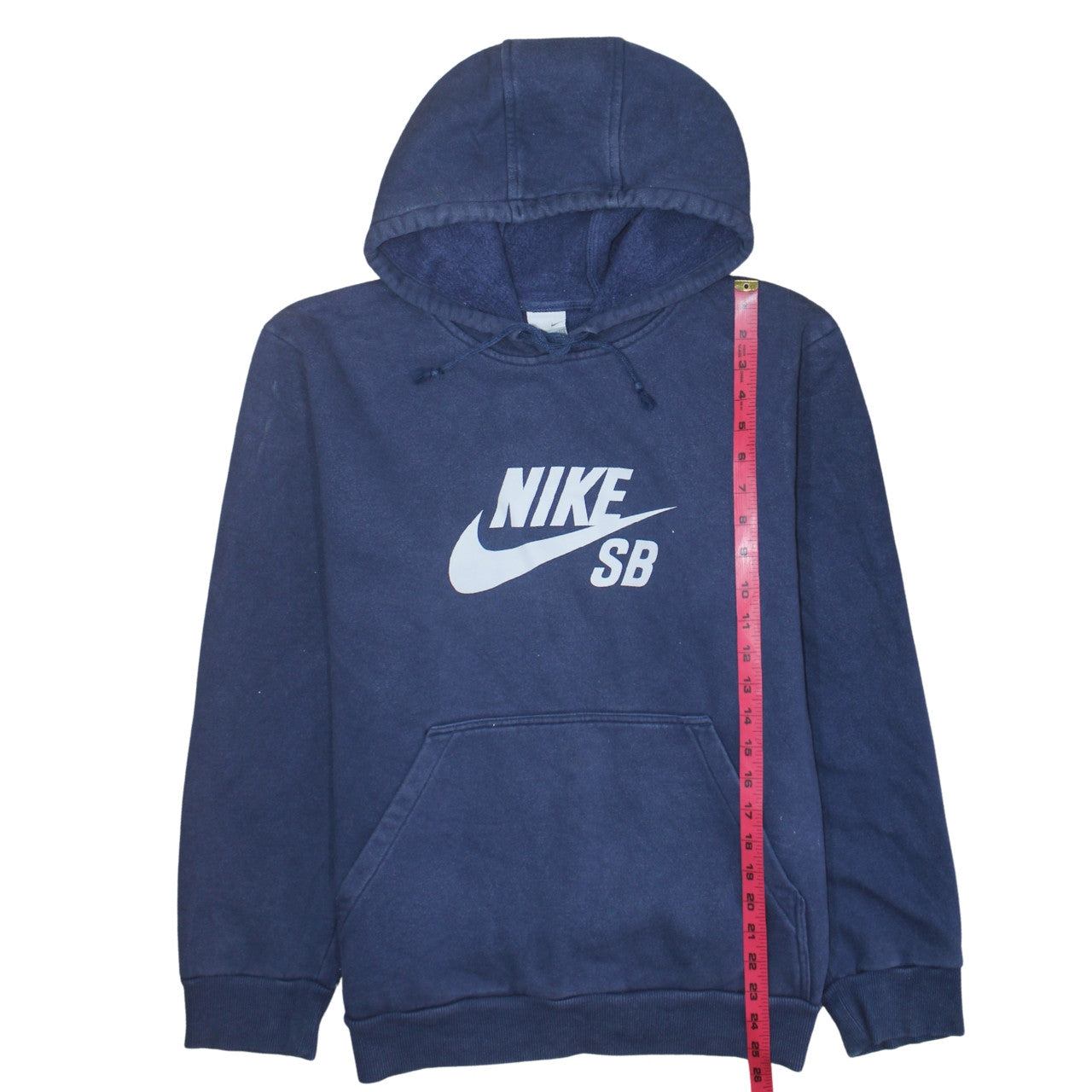 Mens UK Size M Nike Blue Pullover Hoodie