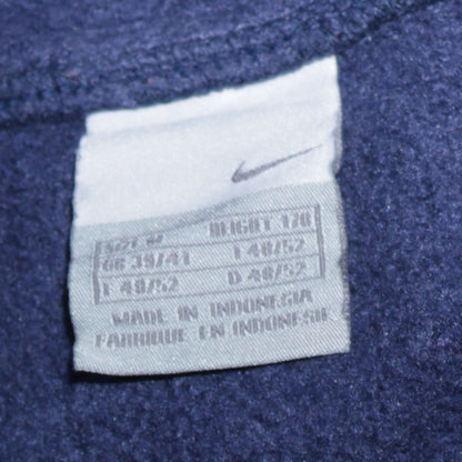 Mens UK Size M Nike Blue Pullover Hoodie