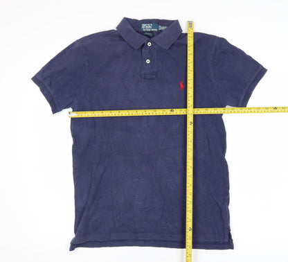 Ralph Lauren Men's Blue Slim Fit Polo Shirt Size M