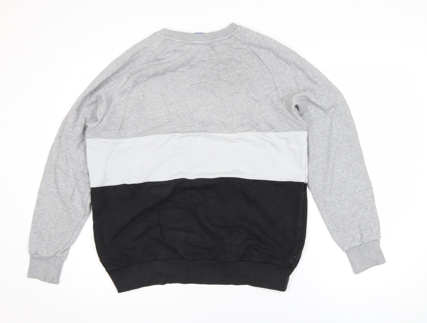 Womens UK Size 12 adidas Grey Pullover Sweatshirt