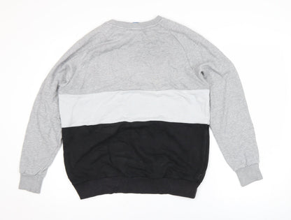 Womens UK Size 12 adidas Grey Pullover Sweatshirt