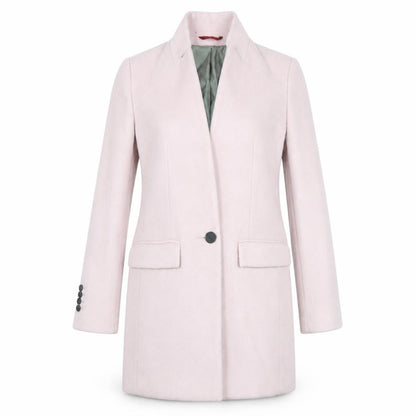 Womens UK Size 6 NEXT Pink Overcoat