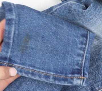 Womens UK Size 4 Gap Slim Fit Jegging Blue Jeans