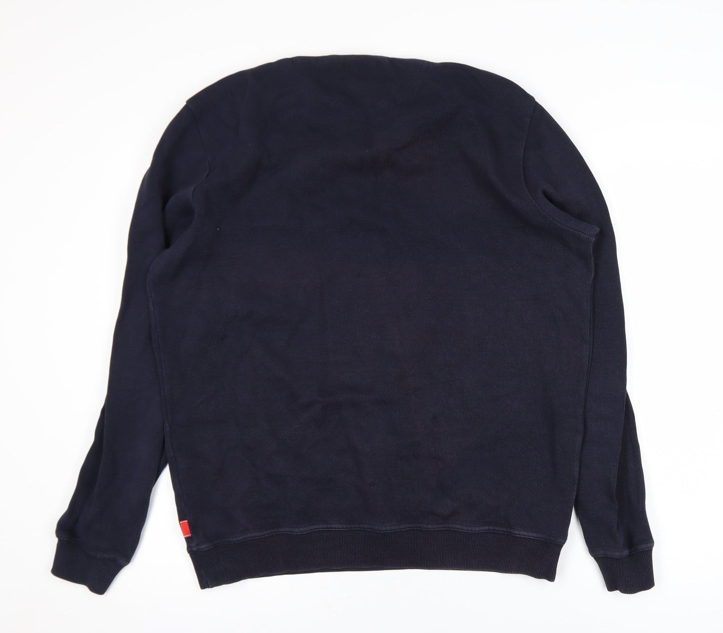 Mens UK Size L Diesel Blue Pullover Sweatshirt