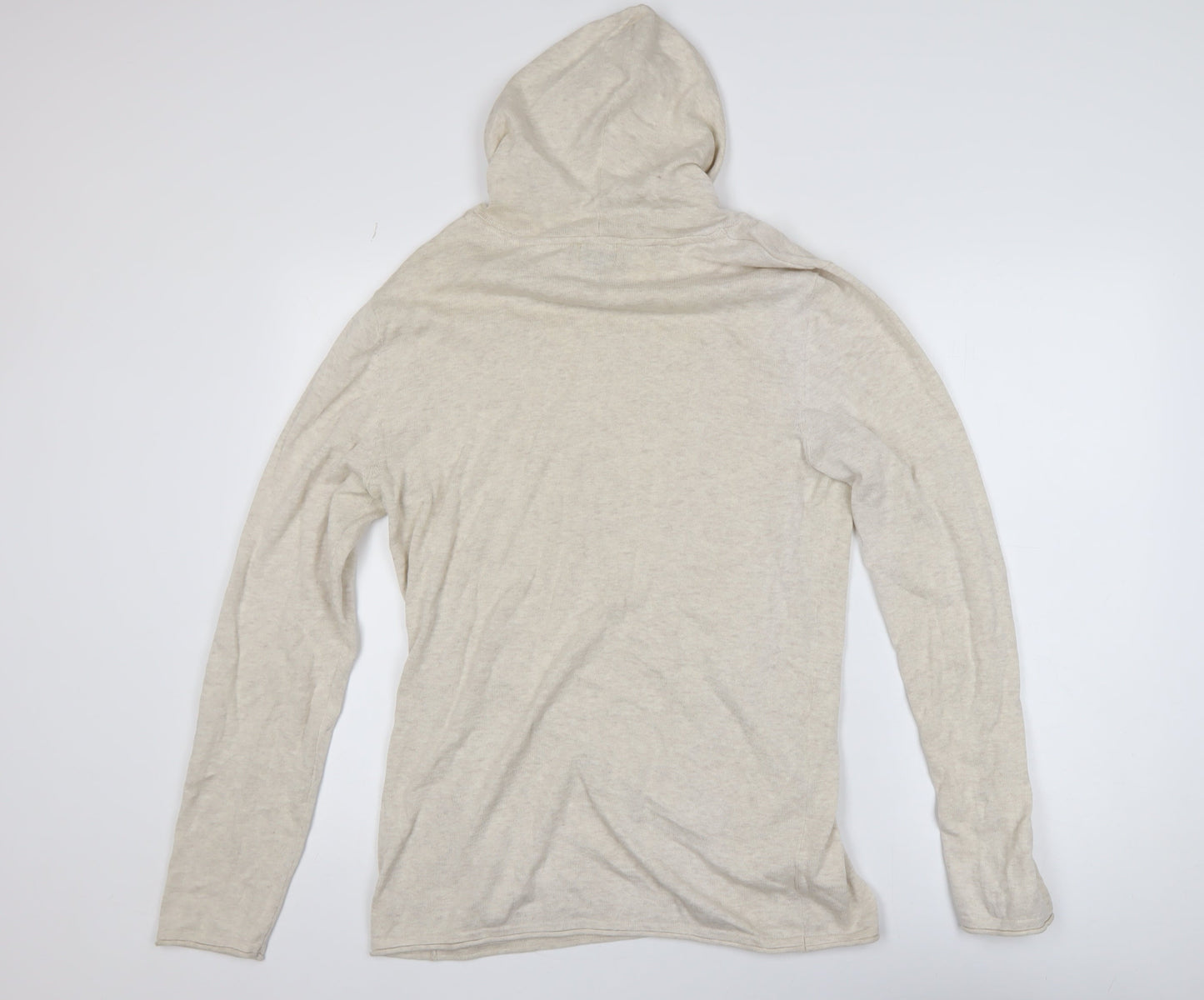 Womens UK Size 12 H&M Beige Pullover Jumper