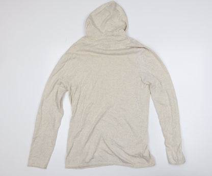 Womens UK Size 12 H&M Beige Pullover Jumper