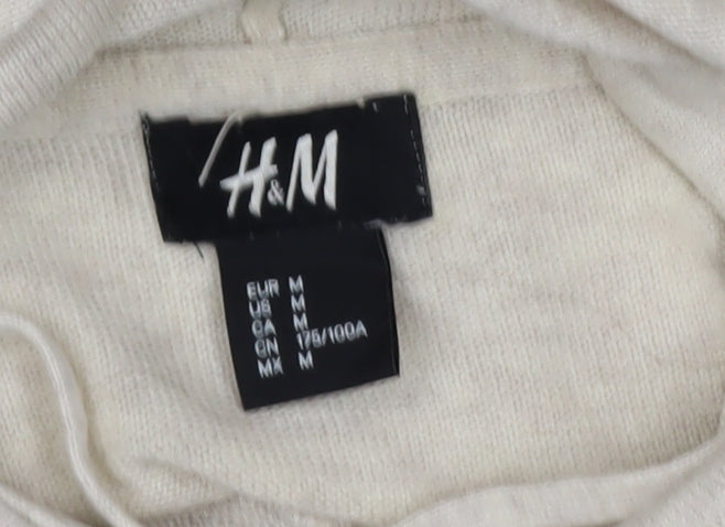 Womens UK Size 12 H&M Beige Pullover Jumper