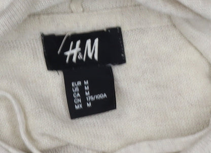 Womens UK Size 12 H&M Beige Pullover Jumper