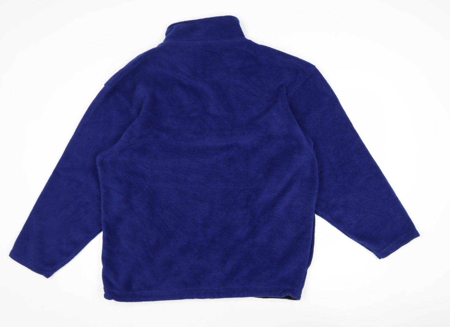 Mens UK Size M St. Bernard Sport Blue Pullover Sweatshirt